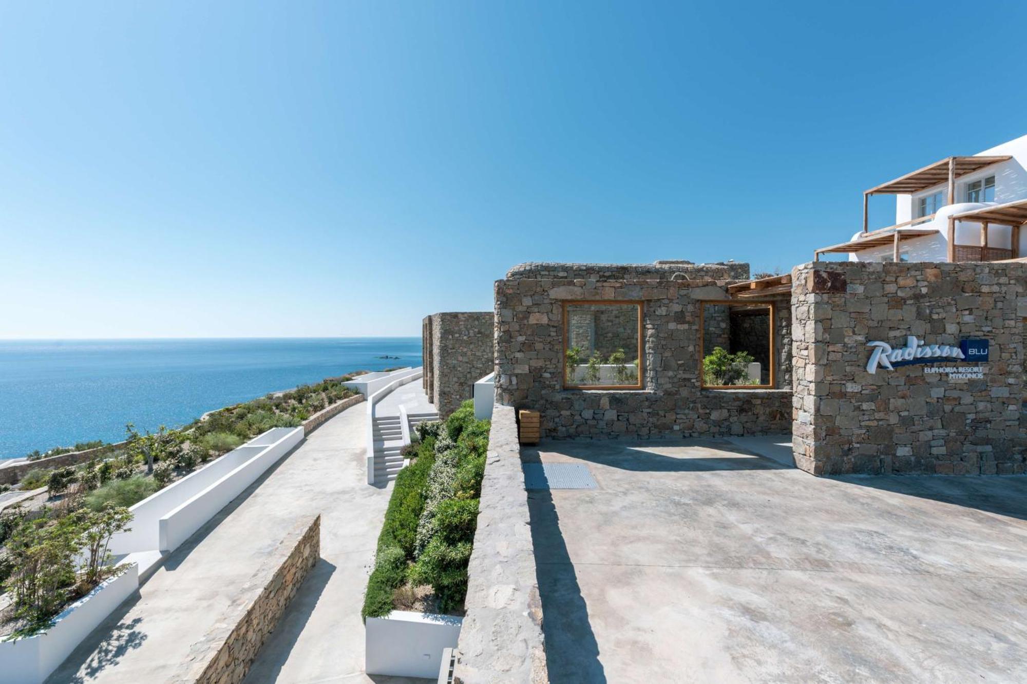 Radisson Blu Euphoria Resort, Mykonos Кало Ліваді Екстер'єр фото
